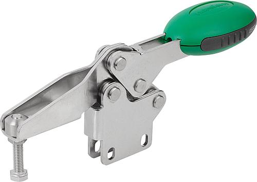 SCHNELLSPANNER HORIZONTAL STANDARD, FUß SENKRECHT F1=2000, VERSTELLB. ANDRUCK...