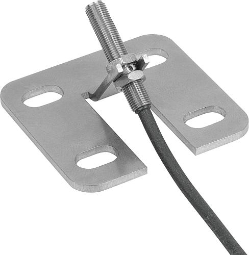 ZUSTANDSSENSOR M.HALTER FUß WAAGRECHT, SCHLIEßER GR.4 M08X45, FORM:H FÜR SCHN...