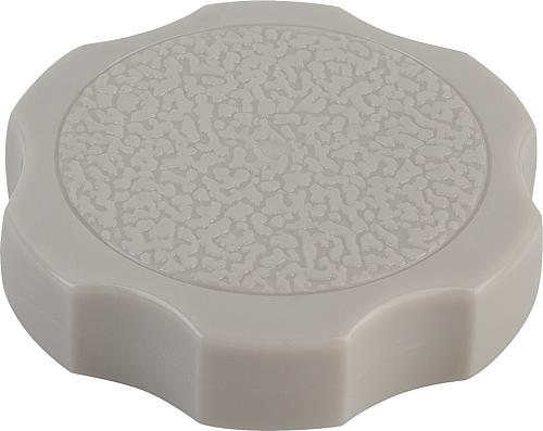 STERNGRIFF MIT INNENSECHSKANT THERMOPLAST, GRAU, FÜR=M10