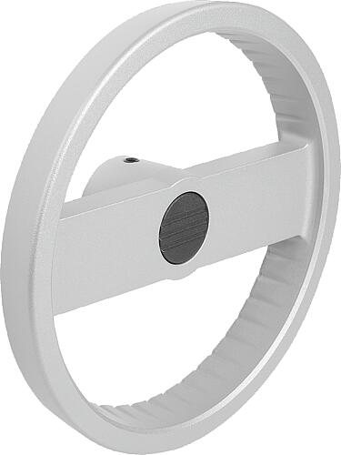 2-SPEICHENHANDRAD D1=200, FORM:A PASSBOHRUNG + QUERBOHRUNG, D2=20, ALUMINIUM ...