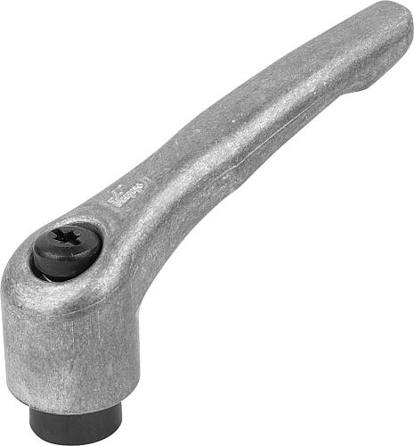 KLEMMHEBEL GR.9 M05, ZINK BLANK, KOMP:STAHL BRÜNIERT