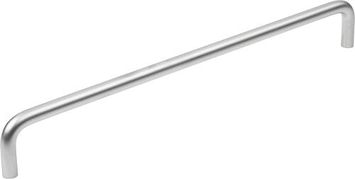 BÜGELGRIFF RUND, A=350, L=366, D=M08, EDELSTAHL 1.4404 MATT GESTRAHLT