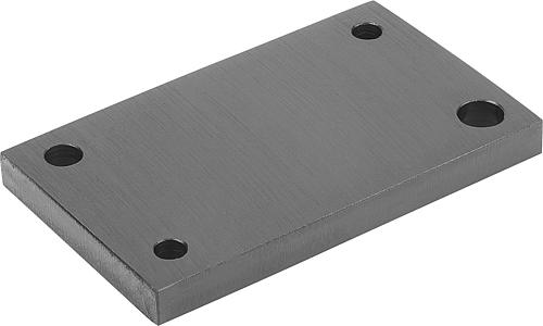 AUFLAGEPLATTE DIN6348 GR.5, STAHL