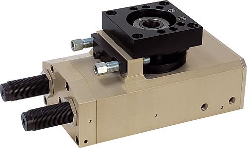 DREHMODUL PNEUMATISCH GR.9 ALUMINIUM, SCHWERE AUSFÜHRUNG, KOMP:STAHL