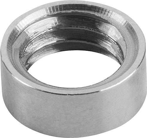ZENTRIERRING M10 D1=13, FORM:A EDELSTAHL