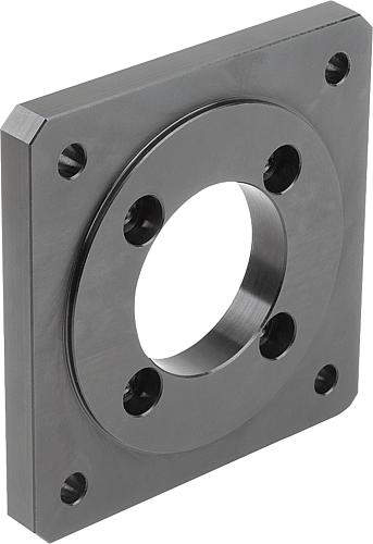 ADAPTERPLATTE GR.80, B=90, ALUMINIUM