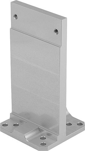 VERTIKALHALTER KURZE AUSFÜHRUNG GR.12 75X146 ALUMINIUM