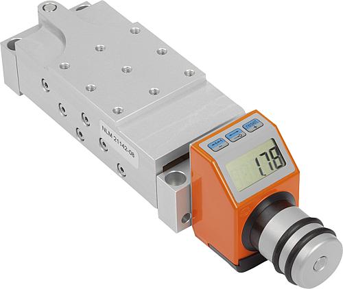 HUBTISCH M.ELEKTR.POSITIONSANZEIGER 376X150X68, S=25, ALUMINIUM, KOMP:EDELSTA...