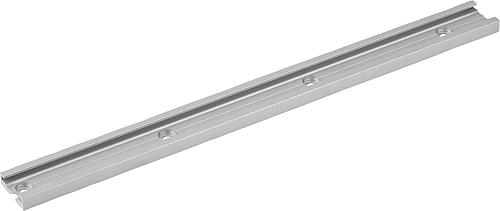 FÜHRUNGSSCHIENE DRYLIN® N MIT DURCHGANGSBOHRUNG FÜR M03, ALUMINIUM ELOXIERT, ...