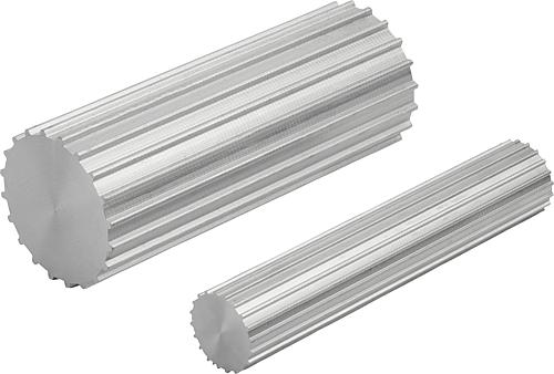 ZAHNWELLE PROFIL AT10 D=220,95 L=160, N=70 ALUMINIUM