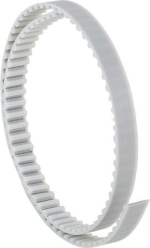 ZAHNRIEMEN PROFIL T2,5, BR=6, POLYURETHAN GRAU, L=5000
