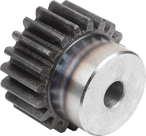 STIRNZAHNRAD GERADE, FORM:A MIT NABE, B=25, N=60, STAHL EINSATZGEHÄRTET, BLANK
