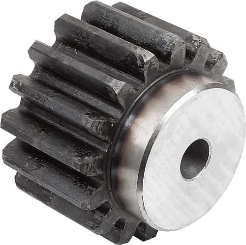 STIRNZAHNRAD GERADE, FORM:A MIT NABE, B=60, N=25, STAHL EINSATZGEHÄRTET, BLANK