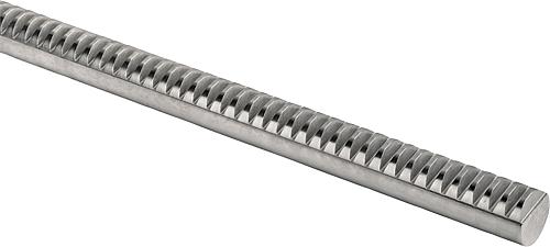 ZAHNSTANGE GERADE, RUND, D=30 500X18X30, STAHL BLANK
