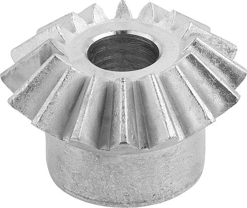 KEGELRAD GERADE D3=16 ZINK, U=1:1