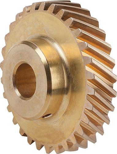 SCHNECKENRAD, RECHTSGÄNGIG, U=100:1, A=31, D2=50,04, MESSING