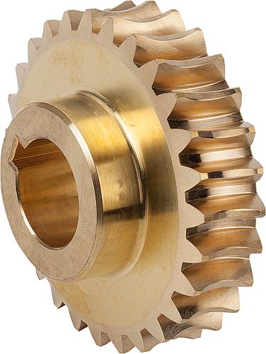 SCHNECKENRAD, RECHTSGÄNGIG, U=69:1, A=50, D2=69,1, MESSING