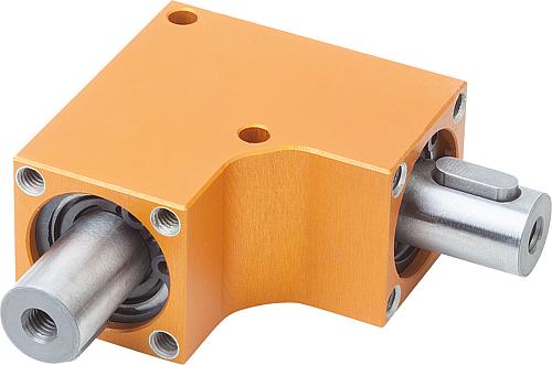 KEGELRADGETRIEBE D=12 ALUMINIUM, KOMP:STAHL