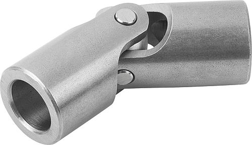 WELLENGELENK EINFACH MIT GLEITLAGERUNG DIN808-G D=30, PASSBOHRUNG OHNE NUT, D...