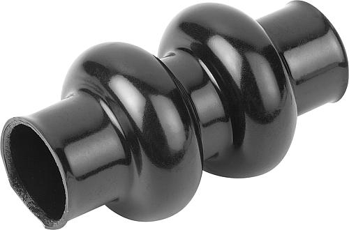 SCHUTZHÜLLE DOPPELT, D=48 L=163 GUMMI