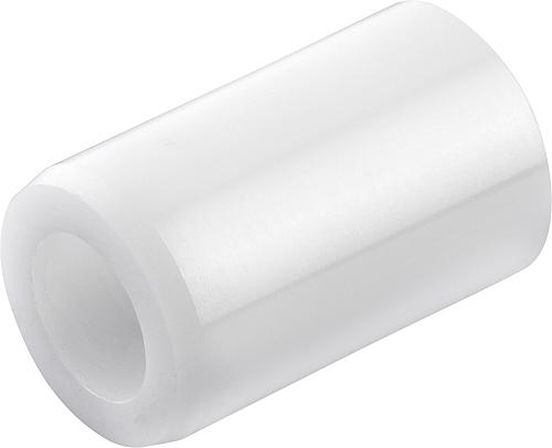 FÜHRUNGSBUCHSE, D=8,5 D1=15 L=20 KERAMIK, WEISS