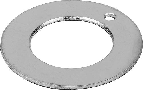 ANLAUFSCHEIBE, D=62 D1=90 STAHL, KOMP:PTFE, S=2