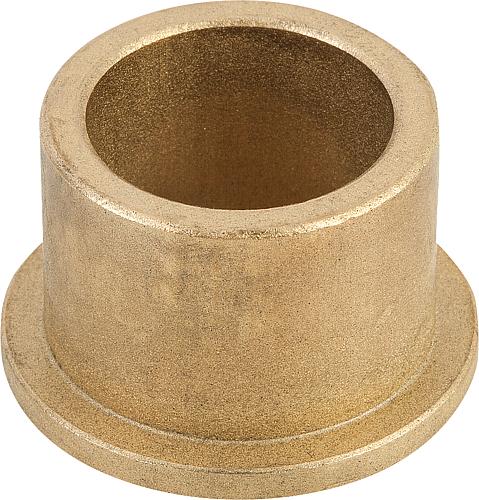 GLEITLAGER MIT BUND, D=50, D1=60, SINTERBRONZE