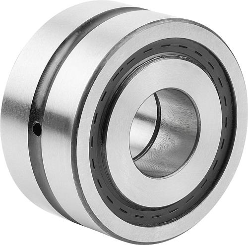 AXIAL-SCHRÄGKUGELLAGER, DOPPELREIHIG, 4075-2RS, D=40-0,005, D1=75-0,01, STAHL...