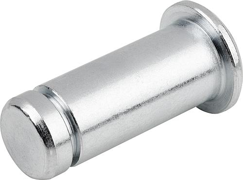 BOLZEN MIT EINSTICH FÜR WELLENSICHERUNG D1=20, A=40,5 EDELSTAHL