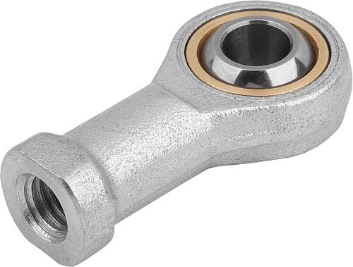 GELENKKOPF DIN ISO 12240-1 MIT GLEITLAGERUNG M42X2,0X60, D=40 LINKSGEWINDE, V...