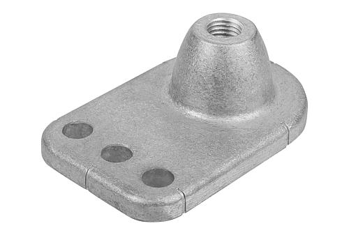 ENTENFUß D=M20 ALUMINIUM