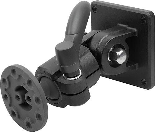 MONITORHALTERUNG KONSOLE, THERMOPLAST, KOMP:ALUMINIUM