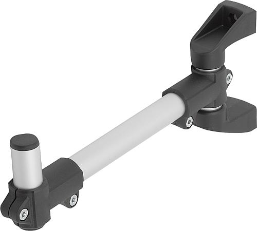 MONITORHALTERUNG TRAGARM EINFACH, THERMOPLAST, KOMP:ALUMINIUM