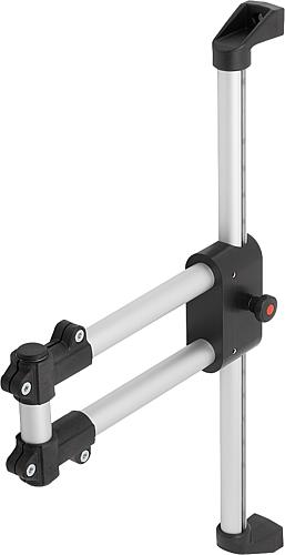 MONITORHALTERUNG TRAGARM DOPPELT, THERMOPLAST, HÖHENVERSTELLBAR, KOMP:ALUMINIUM