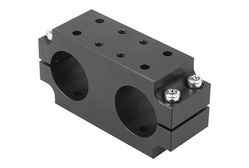 KLEMMSOCKEL DOPPELT GR.40, D=40 120X60X32 ALUMINIUM