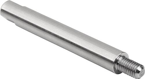 BOLZEN FÜR EINFACHKLEMME, FÜR FLACHEISEN, D=16, L=86 EDELSTAHL 1.4301, BLANK