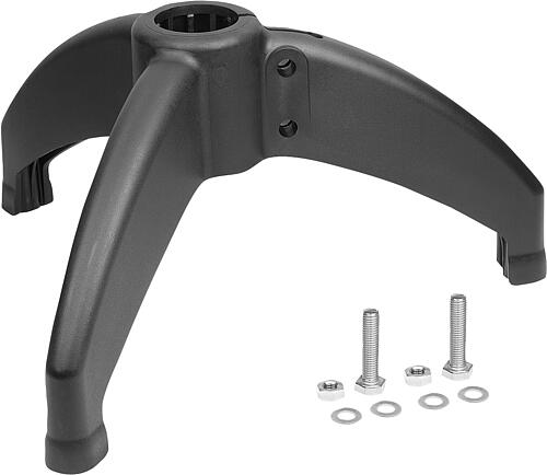 ROHRVERBINDER DREIBEINIG, FÜR RUNDROHRE, D=60,3 POLYAMID, SCHWARZ, KOMP:EDELS...