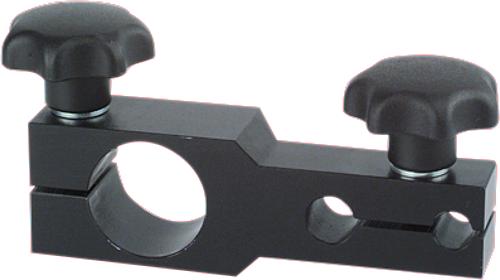 MESSUHRENHALTER L=130 ALUMINIUM