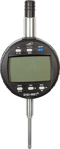 MESSUHR DIGITAL, MIT KALIBRIERZERTIFIKAT, ALUMINIUM, W2=12,5, PIX=0,01, UN3091