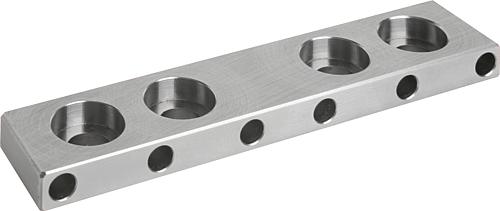 SPANNBACKEN STANDARD H=8 STAHL, LXB=100X20