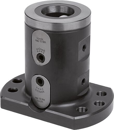 5-ACHS-BASISMODUL UNILOCK SYSTEMGRÖßE 80MM, MIT FUß, DOPPELSPANNUNG, FORM:A O...