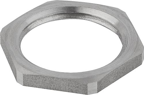 SECHSKANTMUTTER, D=M40X1,5, SW1=46, EDELSTAHL