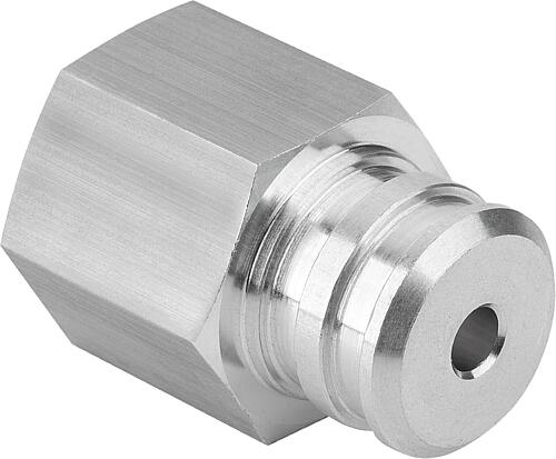 BEFESTIGUNG F.SAUGGREIFER MIT TÜLLE, G1/8\ ALUMINIUM BLANK