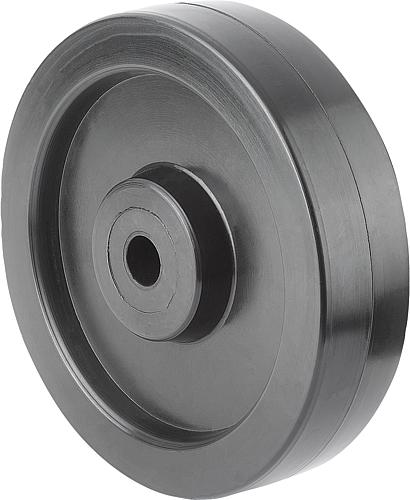 DUROPLASTRAD OHNE FESTSTELLSYSTEM DUROPLAST, OHNE GEHÄUSE, D=250, B=50