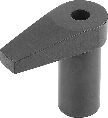 SPANNHAKEN D=25 H=66,5, FORM:D VERGÜTUNGSSTAHL