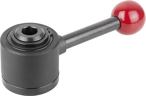 SPANNELEMENT ACTIMA MIT DURCHGANGSBOHRUNG STAHL, LINKS/ZUG