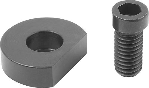 FORMSCHL.-SPANN-EXZENTER, M16 STAHL BRÜNIERT