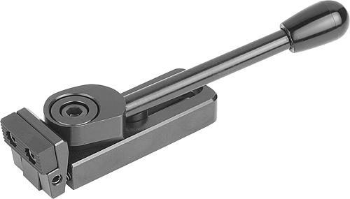 NIEDERZUGSPANNER LINKS A=121,5 40X40, FORM:A STAHL