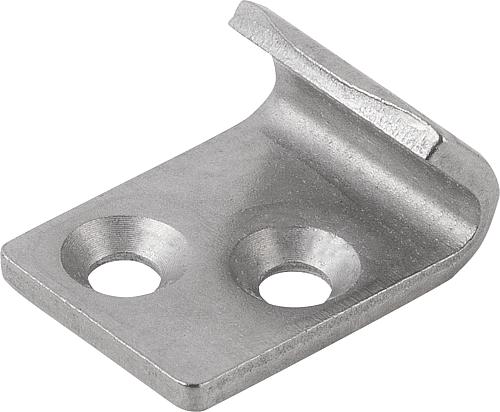 GEGENHAKEN FÜR SPANNVERSCHLUSS, MIT BEWEGLICHEM SPANNHAKEN, FORM:A, EDELSTAHL...