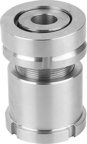 HÖHENVERSTELL-ELEMENT M.KUGEL-AUSGLEICHSSCHEIBE, OHNE KONTERMUTTER, D1=M60X2,...